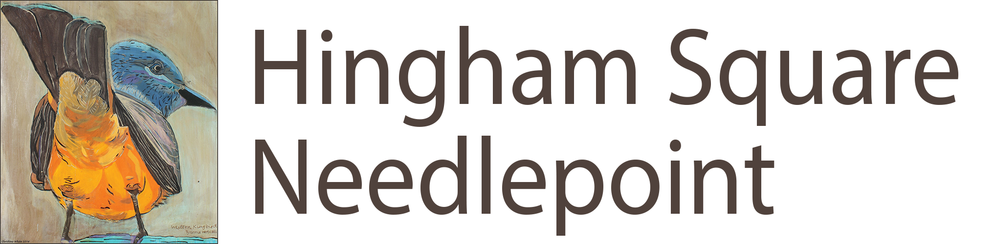 Home Hingham Square Needlepoint